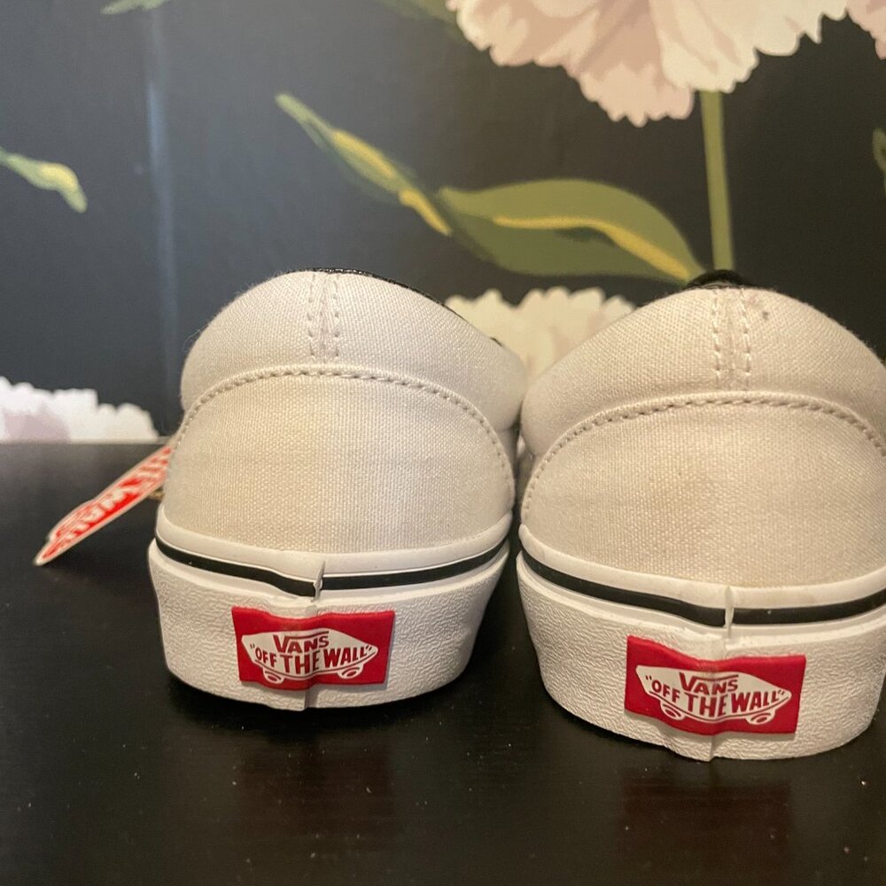 NW Jon and Vinny's Branded Vans Slip Ons Unisex - Picture 3 of 6